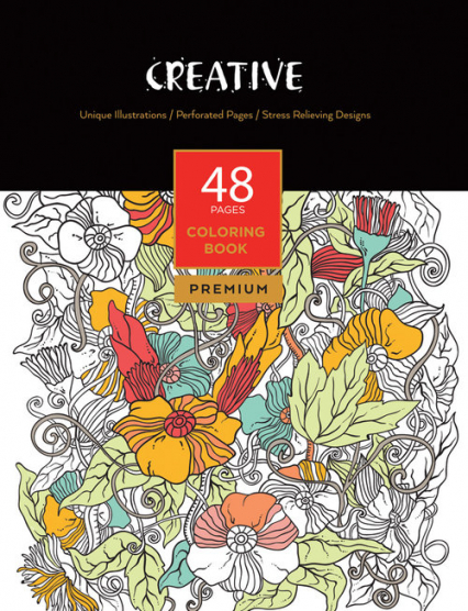 Książeczka do kolorowania dla dorosłych Creative