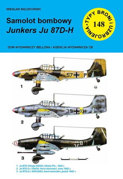 Samolot bombowy Junkers JU 87D-H