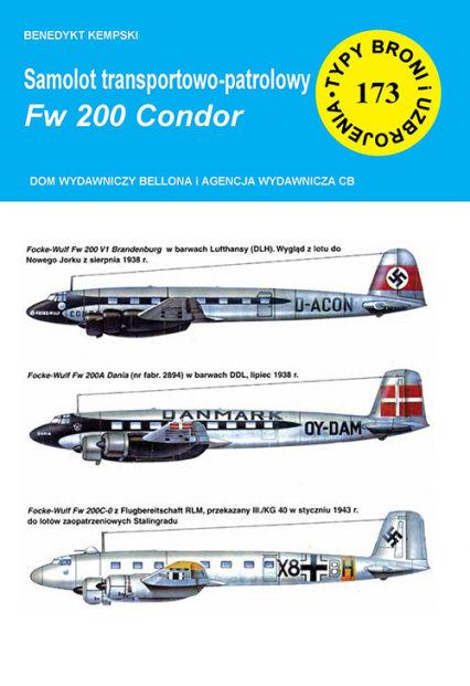 Samolot transportowo-patrolowy Fw 200 Condor