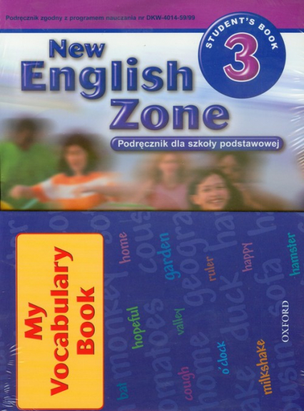 New English Zone 3 Students Book Podręcznik + zeszyt do słówek szkoła podstawowa