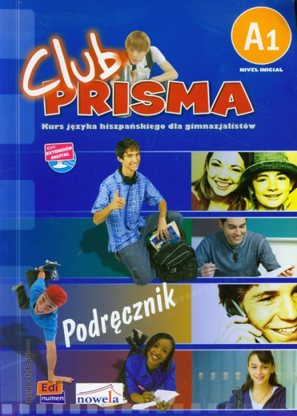 Club Prisma A1 Język hiszpański Podręcznik + CD Gimnazjum