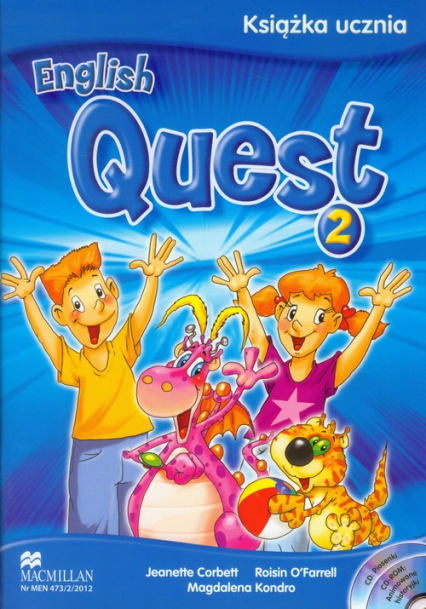 English Quest 2 Książka ucznia + 2CD szkoła podstawowa