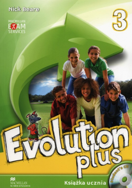 Evolution Plus 3 Książka ucznia z płytą CD Szkoła podstawowa