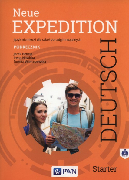 Neue Expedition Deutsch Starter Podręcznik + CD Szkoły ponadgimnazjalne