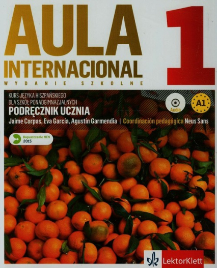 Aula Internacional 1 Podręcznik Szkoła ponadgimnazjalna
