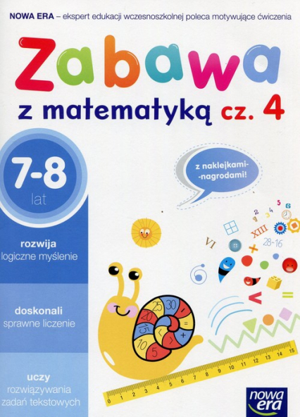 Zabawa z matematyką Część 4 7-8 lat Szkoła podstawowa