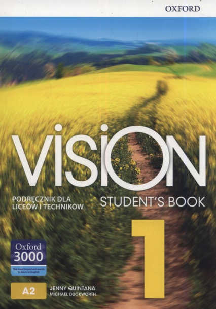 Vision 1 Student's Book Szkoła ponadpodstawowa i ponadgimnazjalna