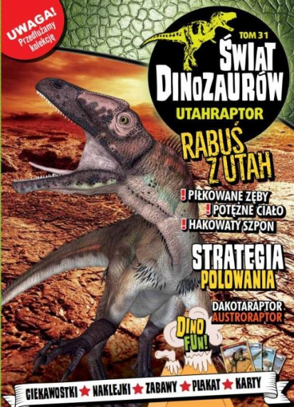 Świat Dinozaurów 31 UTAHRAPTOR   /K/