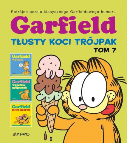 Garfield Tłusty koci trójpak Tom 7