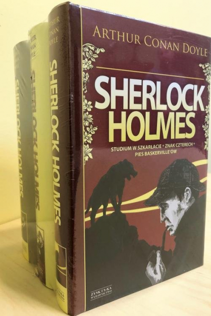 Sherlock Holmes Tom 1-3 Pakiet