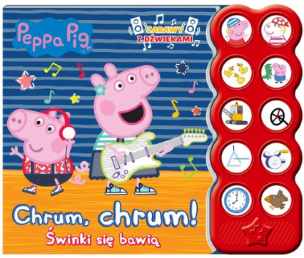 Peppa Pig Książka z dźwiękami Świnki się bawią