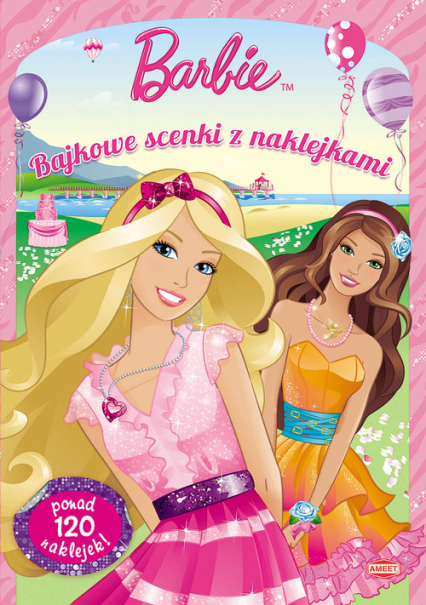 Barbie Bajkowe scenki z naklejkami SC111