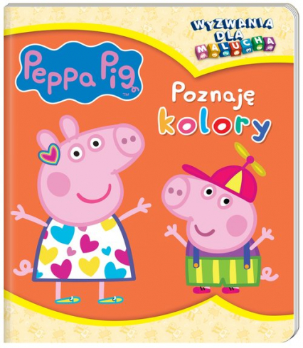 Peppa Pig Wyzwania dla malucha Poznaję kolory