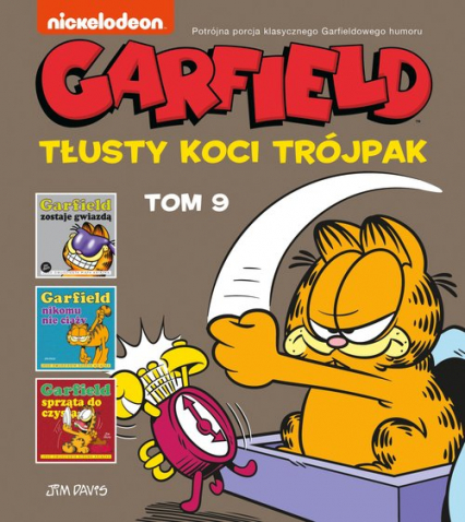 Garfield Tłusty koci trójpak Tom 9