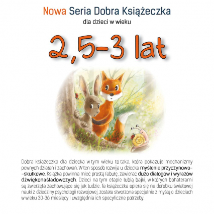 2,5-3 lat Nowa Seria Dobra Książeczka