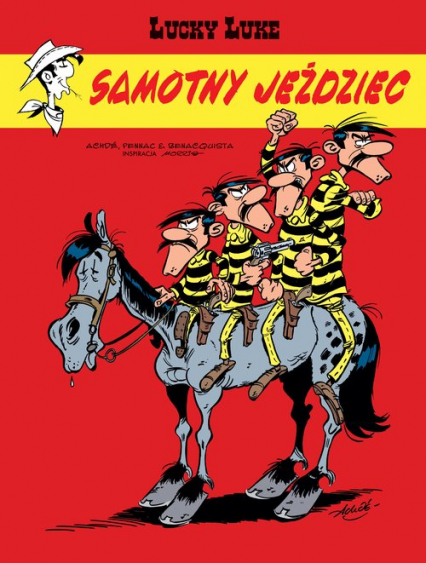 Lucky Luke Samotny jeździec Tom 76