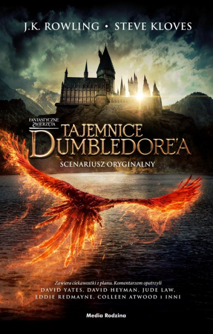 Fantastyczne zwierzęta Tajemnice Dumbledore’a Scenariusz oryginalny