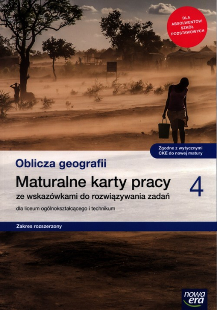 Oblicza geografii 4 Maturalne karty pracy Zakres rozszerzony Szkoła ponadpodstawowa