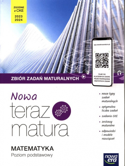 Nowa Teraz Matura 2023 Matematyka Zbiór zadań maturalnych Poziom podstawowy Szkoła ponadpodstawowa