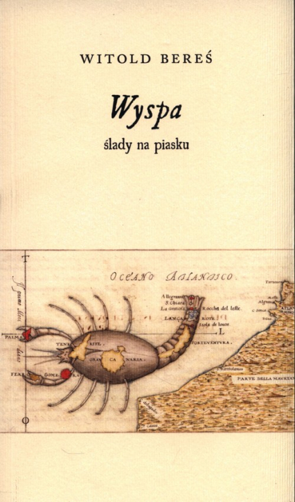 Wyspa ślady na piasku