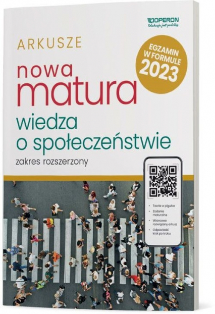 Nowa Matura 2023 Wiedza o społeczeństwie Arkusze maturalne Zakres rozszerzony Liceum Technikum