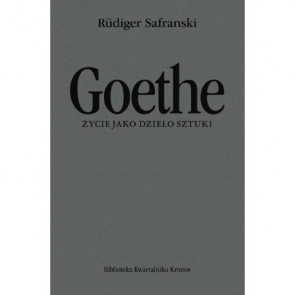 Goethe Życie jako dzieło sztuki