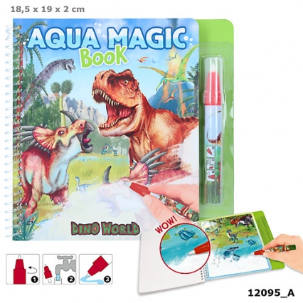 Kolorowanka Aqua Magic Dino World 12095A
