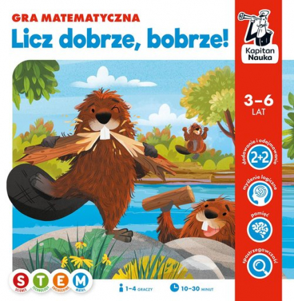 Licz dobrze, bobrze! Gra na liczenie