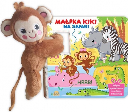 Małpka Kiki na safari
