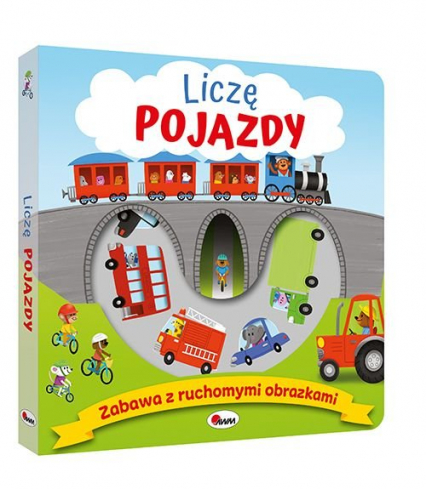 Liczę pojazdy. Zabawa z ruchomymi obrazkami
