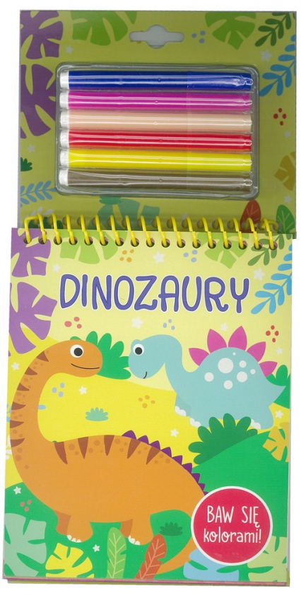 Baw się kolorami! Dinozaury