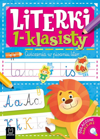 Literki 1-klasisty. Ćwiczenia w pisaniu liter