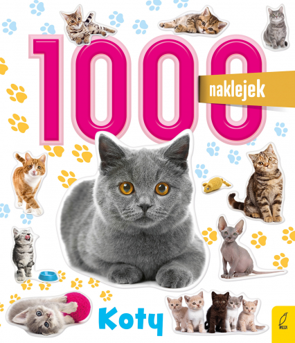 1000 naklejek Koty