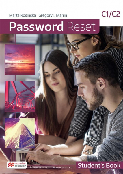 Password Reset C1/C2 Zestaw Książka ucznia papierowa + odzwierciedlenie