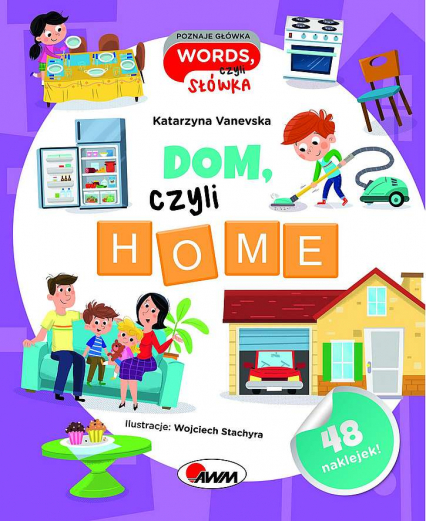 Dom czyli home. Poznaje główka words, czyli słówka