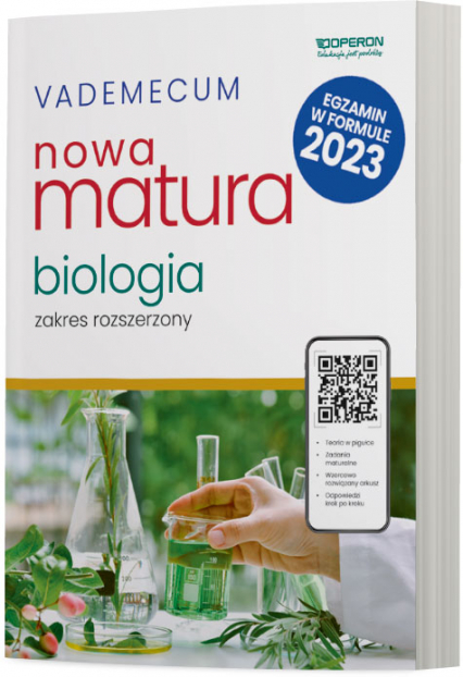 Nowa matura 2023 Biologia Vademecum zakres rozszerzony