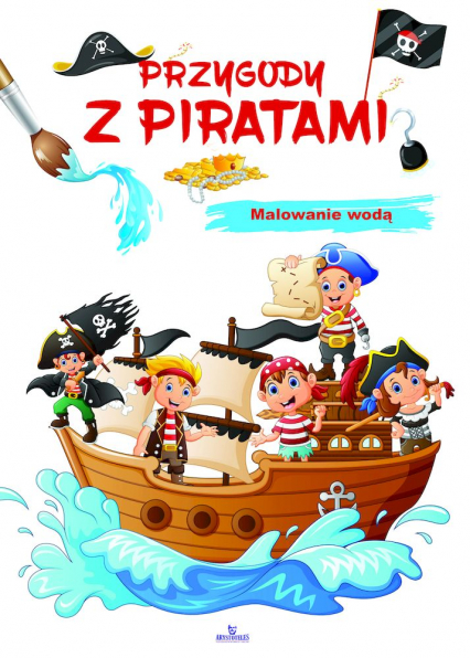 Przygody z piratami. Malowanie wodą