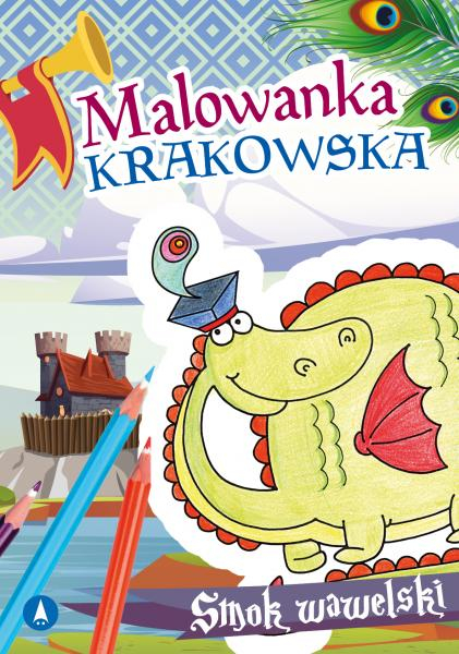 Smok wawelski. Malowanka krakowska