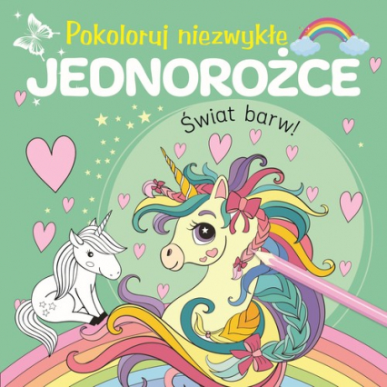 Pokoloruj niezwykłe jednorożce