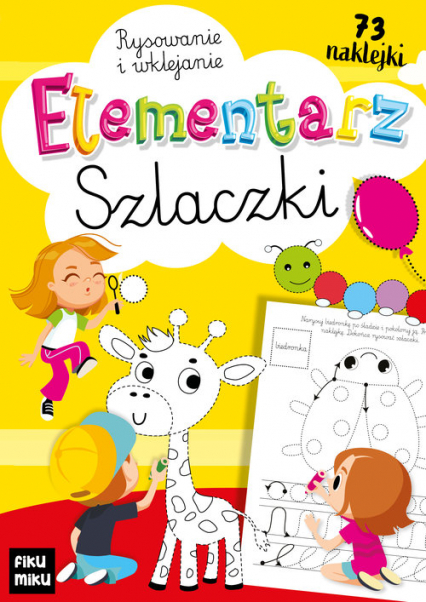 Elementarz szlaczki - rysowanie i wklejanie