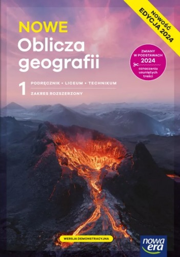 Nowa Geografia oblicza geografii cz. 1 maturalne karty pracy liceum i technikum zakres rozszerzony EDYCJA 2024