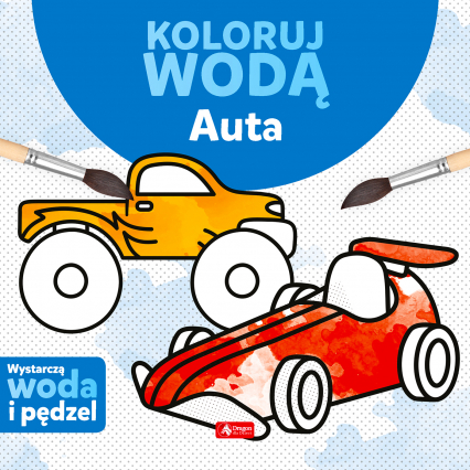 Auta. Koloruj wodą