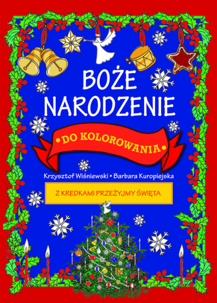 Boże Narodzenie do kolorowania