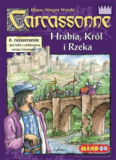 Carcassonne - Hrabia, Król i rzeka - rozszerzenie do gry planszowej