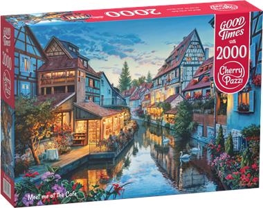 Puzzle 2000 CherryPazzi Meet me at the Cafe 50033